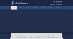 Desktop Screenshot of infinityfenceinc.com